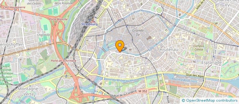 localisation de l'entreprise AZADI à STRASBOURG