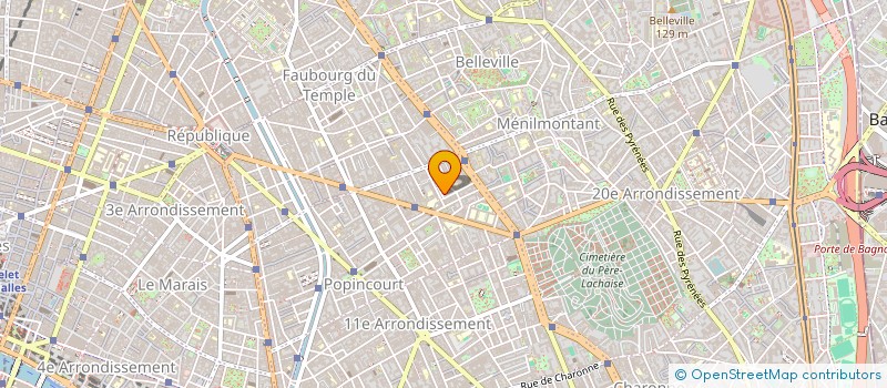 localisation de l'entreprise AZADI  PARIS