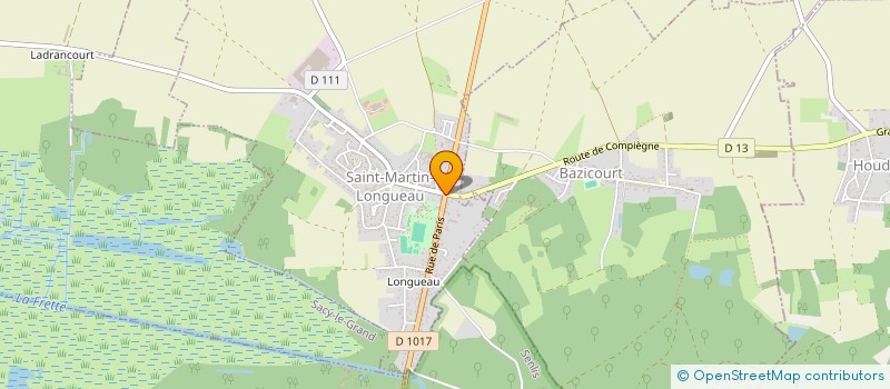 localisation de l'entreprise AZADI  SAINT-MARTIN-LONGUEAU