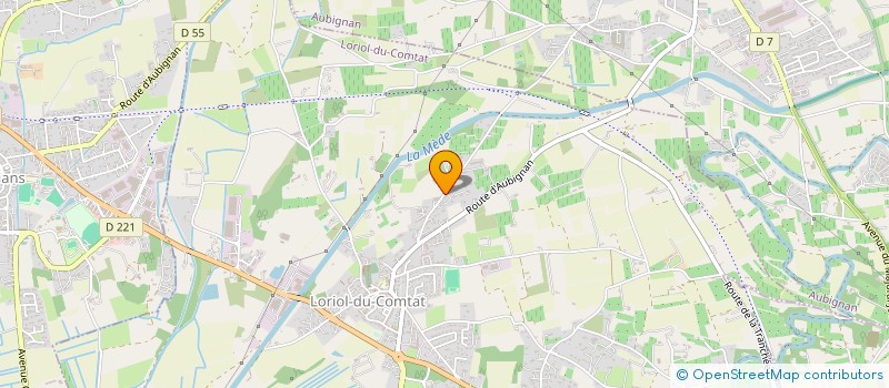 localisation de l'entreprise AZAFFICO  LORIOL-DU-COMTAT