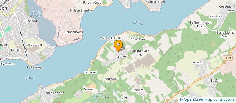 localisation de l'entreprise AZAG  LE RELECQ-KERHUON