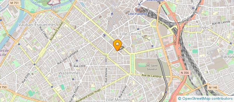 localisation de l'entreprise AZAHAF à LILLE