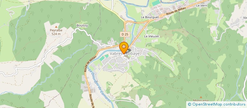 localisation de l'entreprise AZAIS à SAINT-VICTOR-ET-MELVIEU