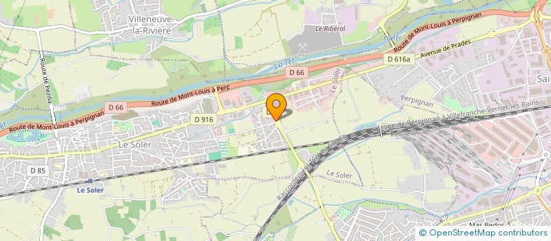 localisation de l'entreprise AZAIS-SOUCAS  LE SOLER