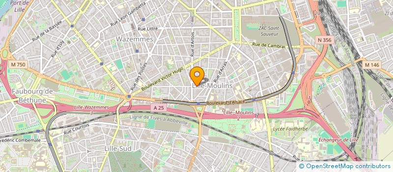 localisation de l'entreprise AZAJOE  LILLE