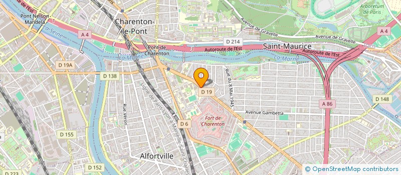 localisation de l'entreprise AZAK MARKET à MAISONS-ALFORT