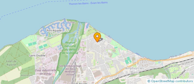 localisation de l'entreprise AZAL LEMAN  PUBLIER