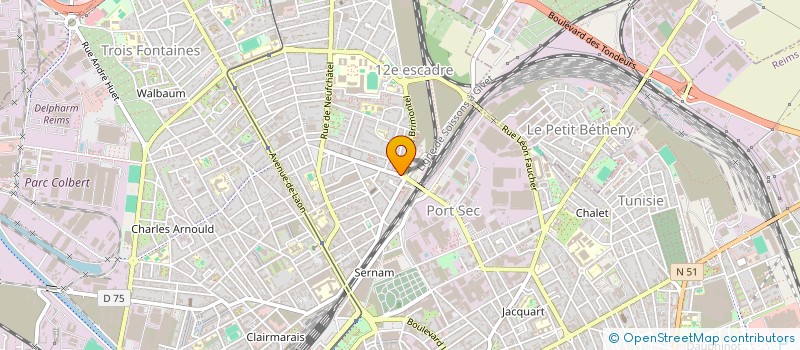 localisation de l'entreprise AZALAI CONSEIL  REIMS