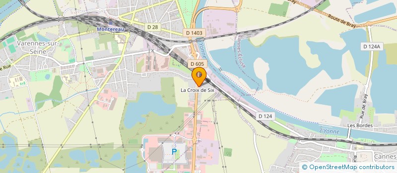 localisation de l'entreprise AZALEE  VARENNES-SUR-SEINE