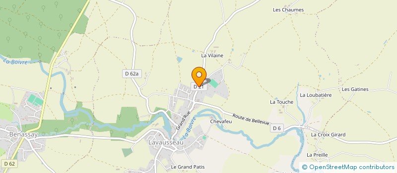 localisation de l'entreprise AZALEE  BOIVRE-LA-VALLEE