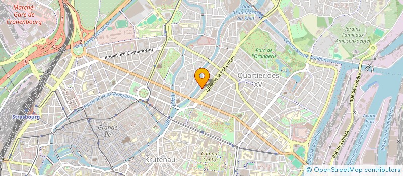 localisation de l'entreprise AZALEE  STRASBOURG