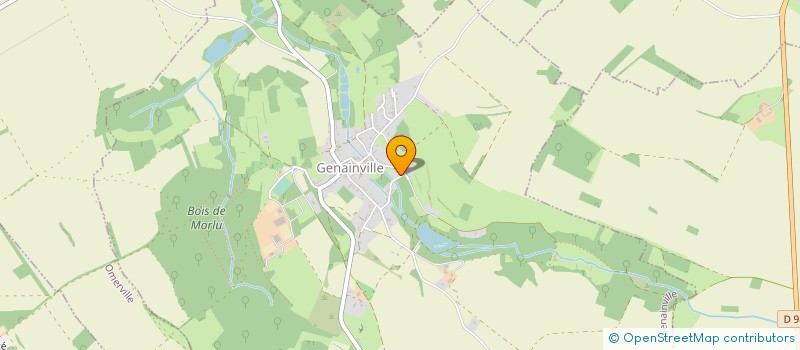 localisation de l'entreprise AZALET MASSAGE  GENAINVILLE