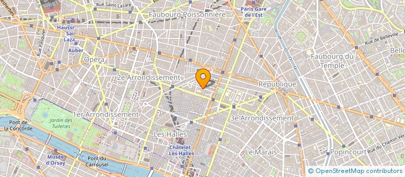 localisation de l'entreprise AZAM à PARIS
