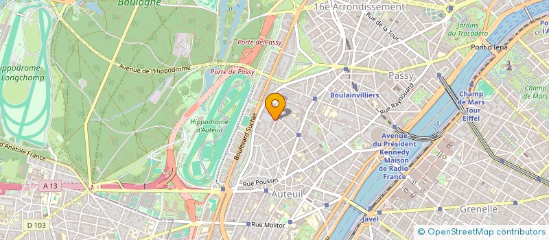 localisation de l'entreprise AZAM à PARIS