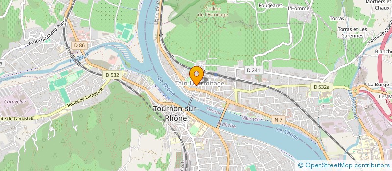 localisation de l'entreprise AZAM  TAIN-L'HERMITAGE