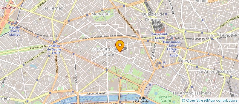 localisation de l'entreprise AZAM BERARD & CUMBO  PARIS