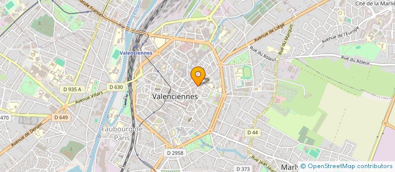 localisation de l'entreprise AZAMBRE, BOCA, DRANSART, NOTAIRES ASSOCIES à VALENCIENNES