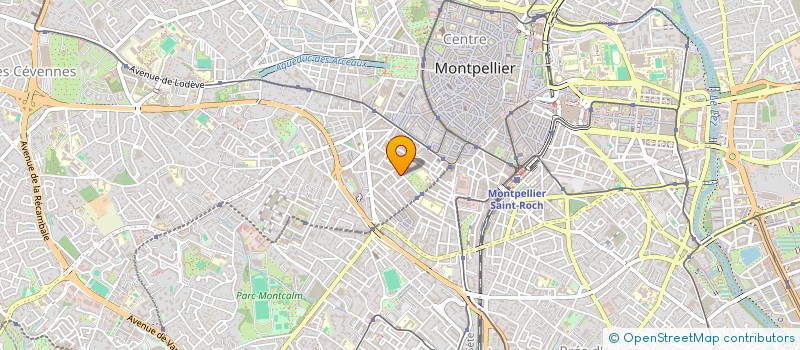 localisation de l'entreprise AZAMOE à MONTPELLIER