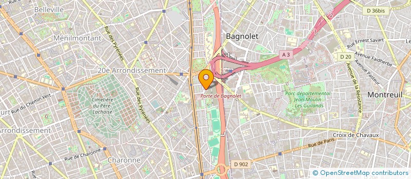 localisation de l'entreprise AZANI  PARIS