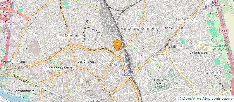 localisation de l'entreprise AZANIE-DANSA à TOULOUSE