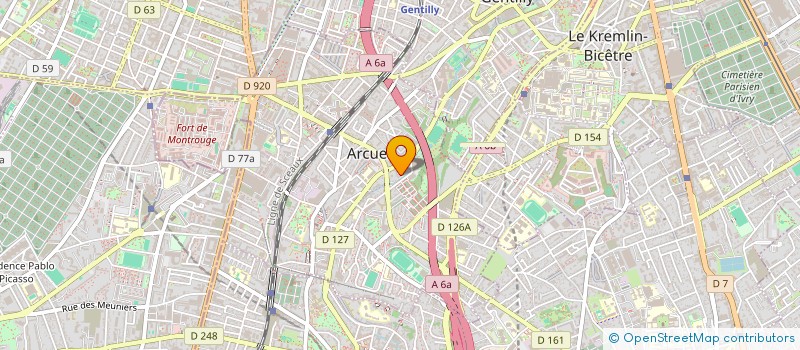 localisation de l'entreprise AZANZA & CO  ARCUEIL