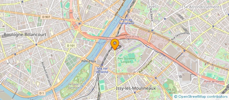 localisation de l'entreprise AZAPHARM à ISSY-LES-MOULINEAUX