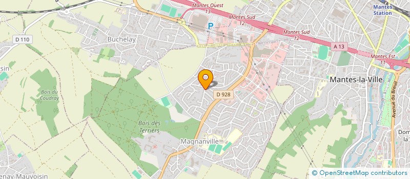 localisation de l'entreprise AZAR  MAGNANVILLE