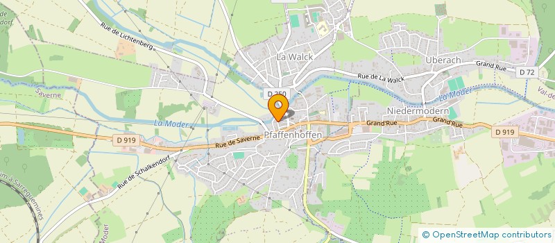 localisation de l'entreprise AZAR COIFFEUR  VAL-DE-MODER