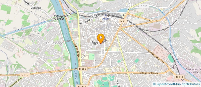 localisation de l'entreprise AZAR'ENERGY à AGEN