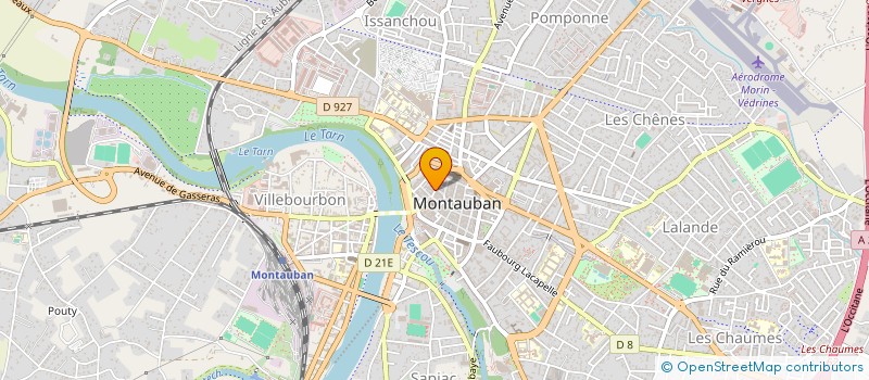 localisation de l'entreprise AZAR'ENR à MONTAUBAN
