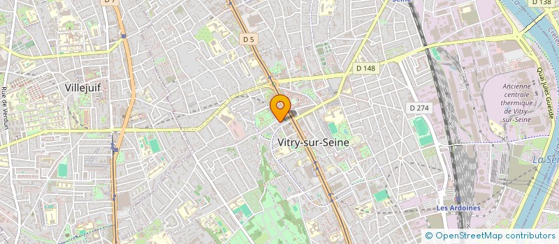 localisation de l'entreprise AZAR N TIZI-N-TERGA à VITRY-SUR-SEINE
