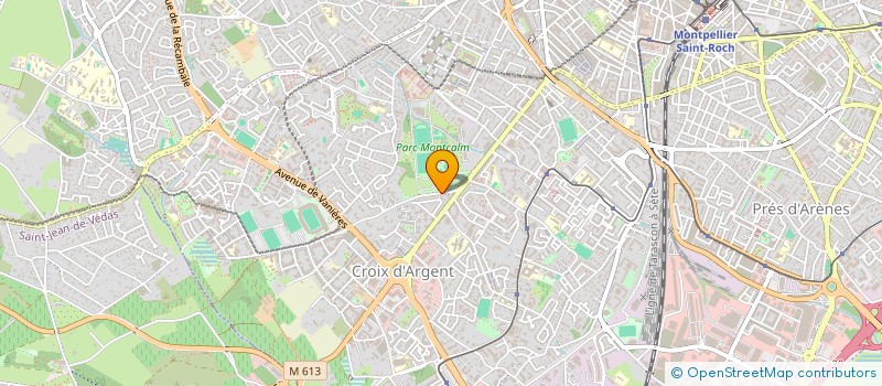 localisation de l'entreprise AZARA à MONTPELLIER