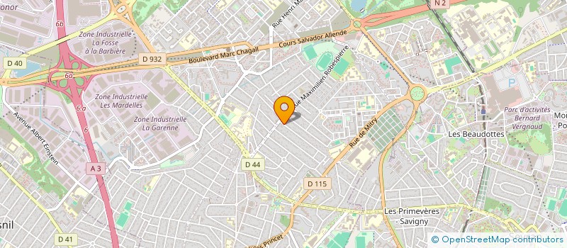 localisation de l'entreprise AZARTS TV à AULNAY-SOUS-BOIS