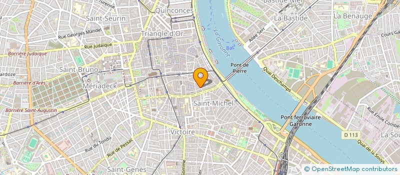 localisation de l'entreprise AZARZIK  BORDEAUX