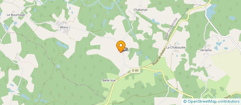 localisation de l'entreprise AZAT  NONTRON