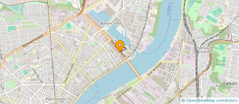 localisation de l'entreprise AZATOBU  BORDEAUX