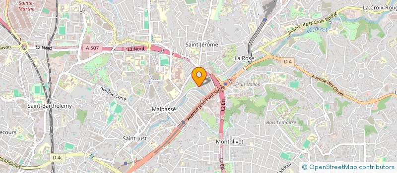 localisation de l'entreprise AZAWA  MARSEILLE