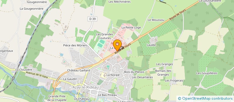localisation de l'entreprise AZAY NOTA GROUP  AZAY-LE-RIDEAU