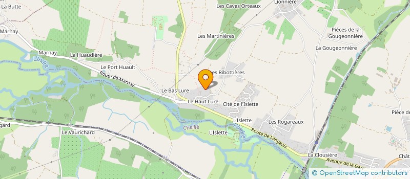 localisation de l'entreprise AZAYLEC à AZAY-LE-RIDEAU