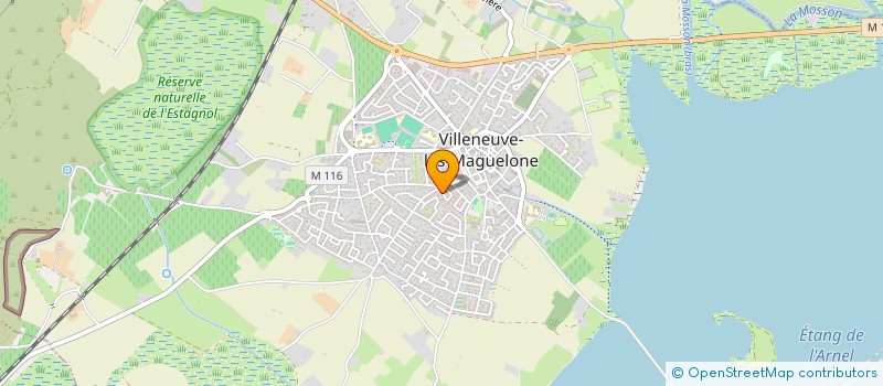 localisation de l'entreprise AZB  VILLENEUVE-LES-MAGUELONE