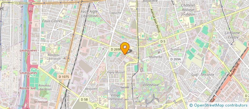 localisation de l'entreprise AZBAK à GRENOBLE