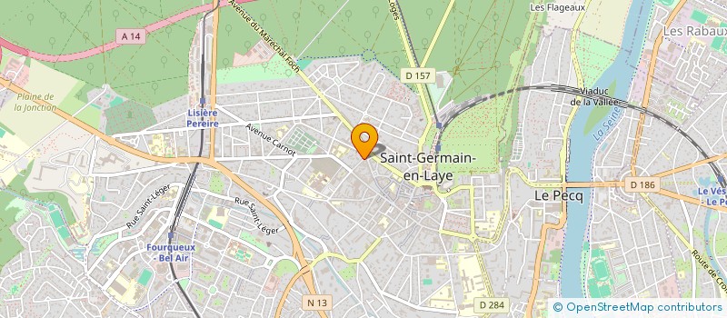localisation de l'entreprise AZBAKER DISTRIBUTION à SAINT-GERMAIN-EN-LAYE