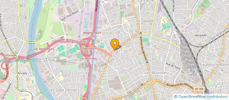 localisation de l'entreprise AZC CITRENTIN à TOULOUSE