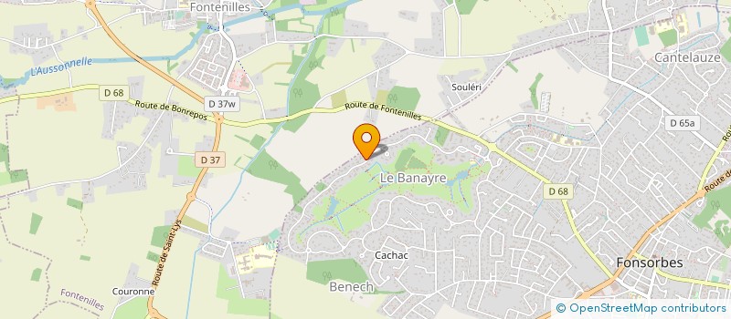 localisation de l'entreprise AZC FININVEST à FONSORBES