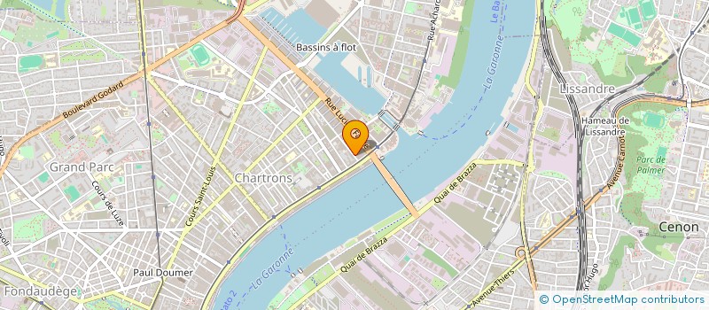 localisation de l'entreprise AZCA  BORDEAUX