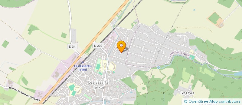 localisation de l'entreprise AZCAM  LES ESSARTS-LE-ROI