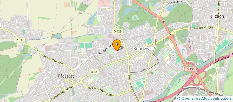 localisation de l'entreprise AZCOBAT  RICHWILLER