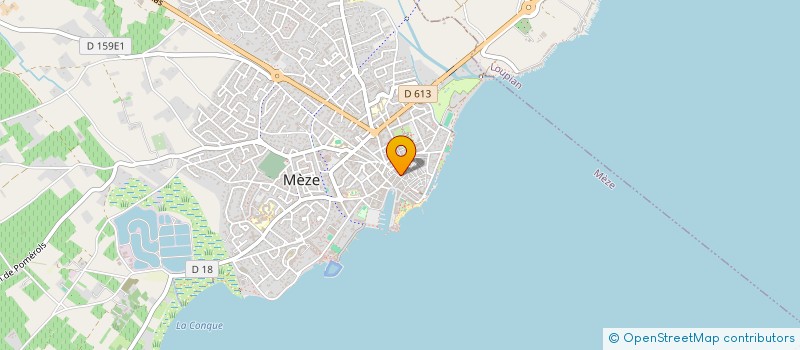localisation de l'entreprise AZCON JEANJEAN  MEZE