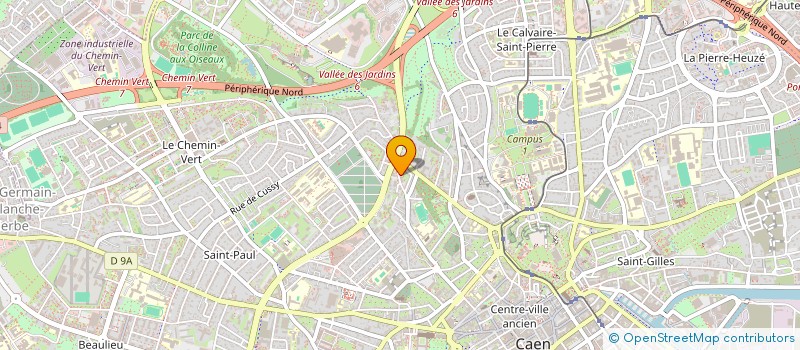 localisation de l'entreprise AZDOPT CONSULTING à CAEN