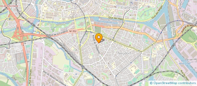 localisation de l'entreprise AZE TECHNIQUE à STRASBOURG